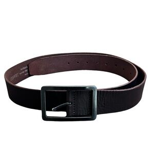 ESPIRIT Black Leather Belt Germany